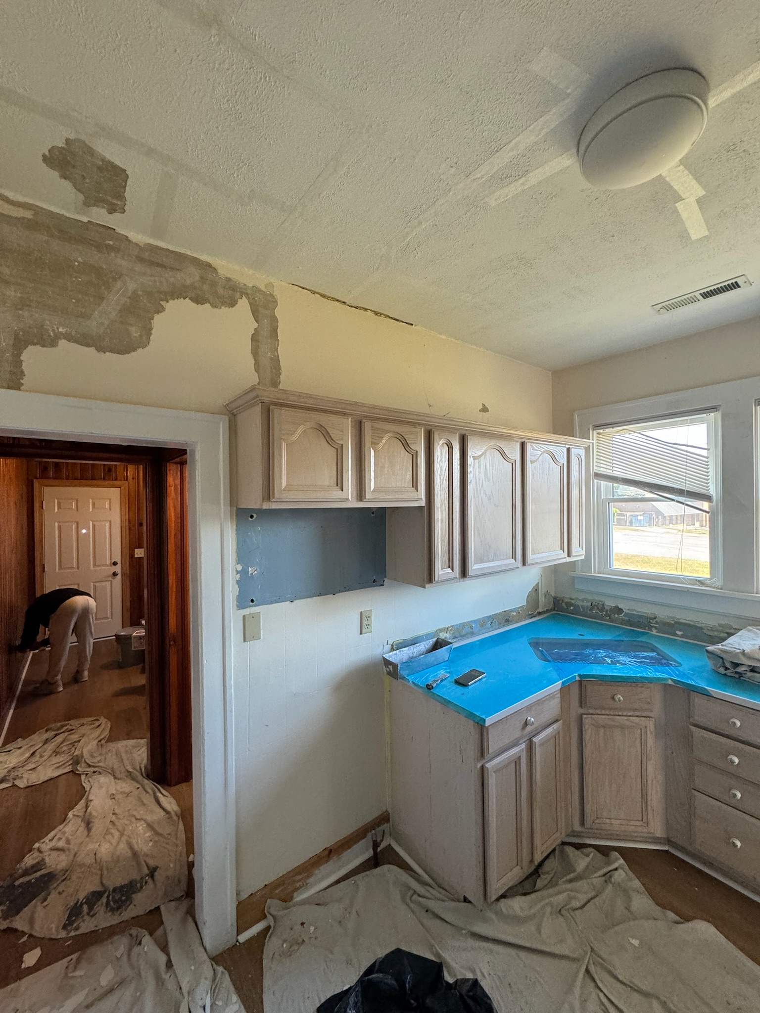 Cabinet refinishing project 17