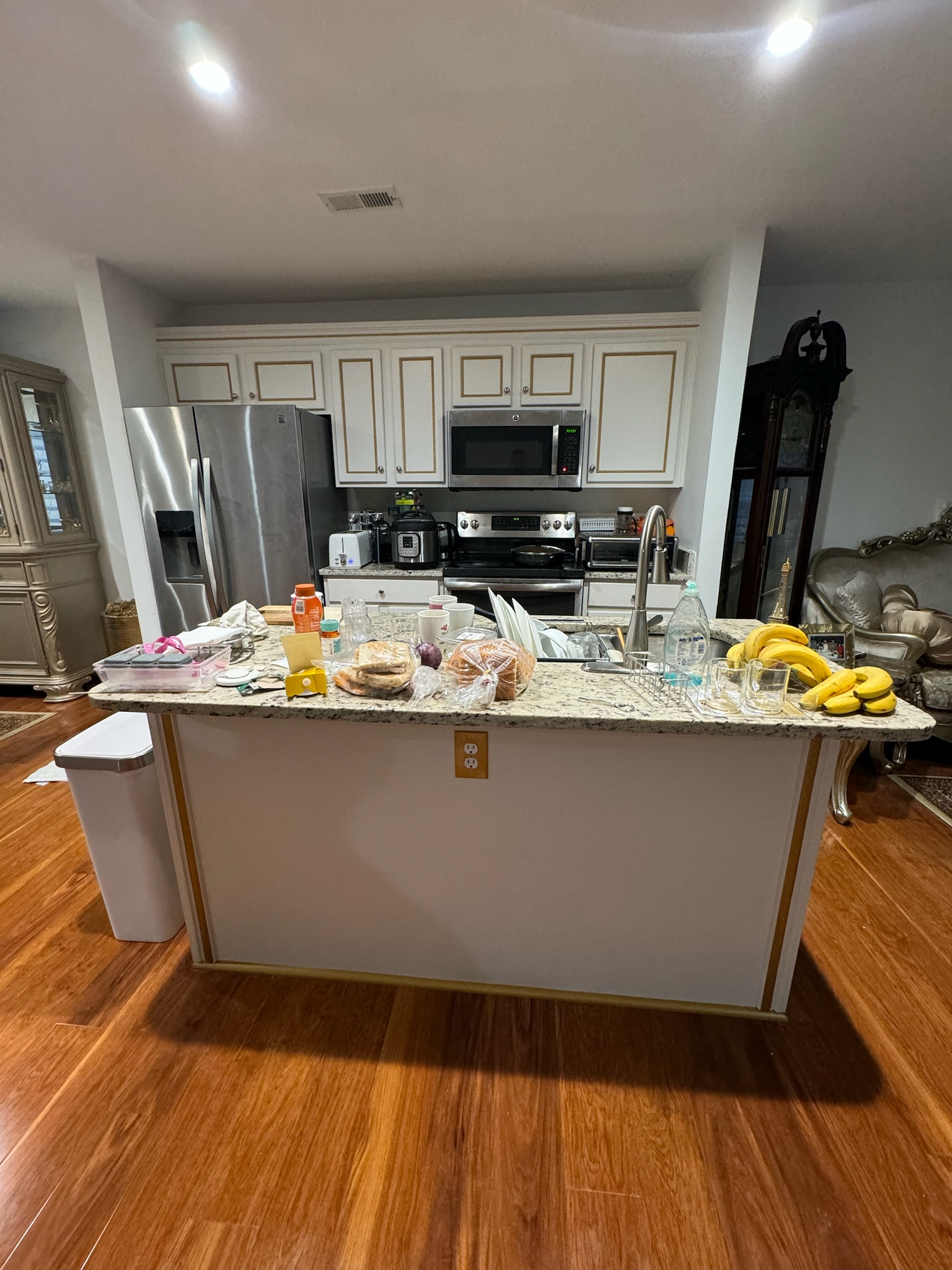 Cabinet refinishing project 18