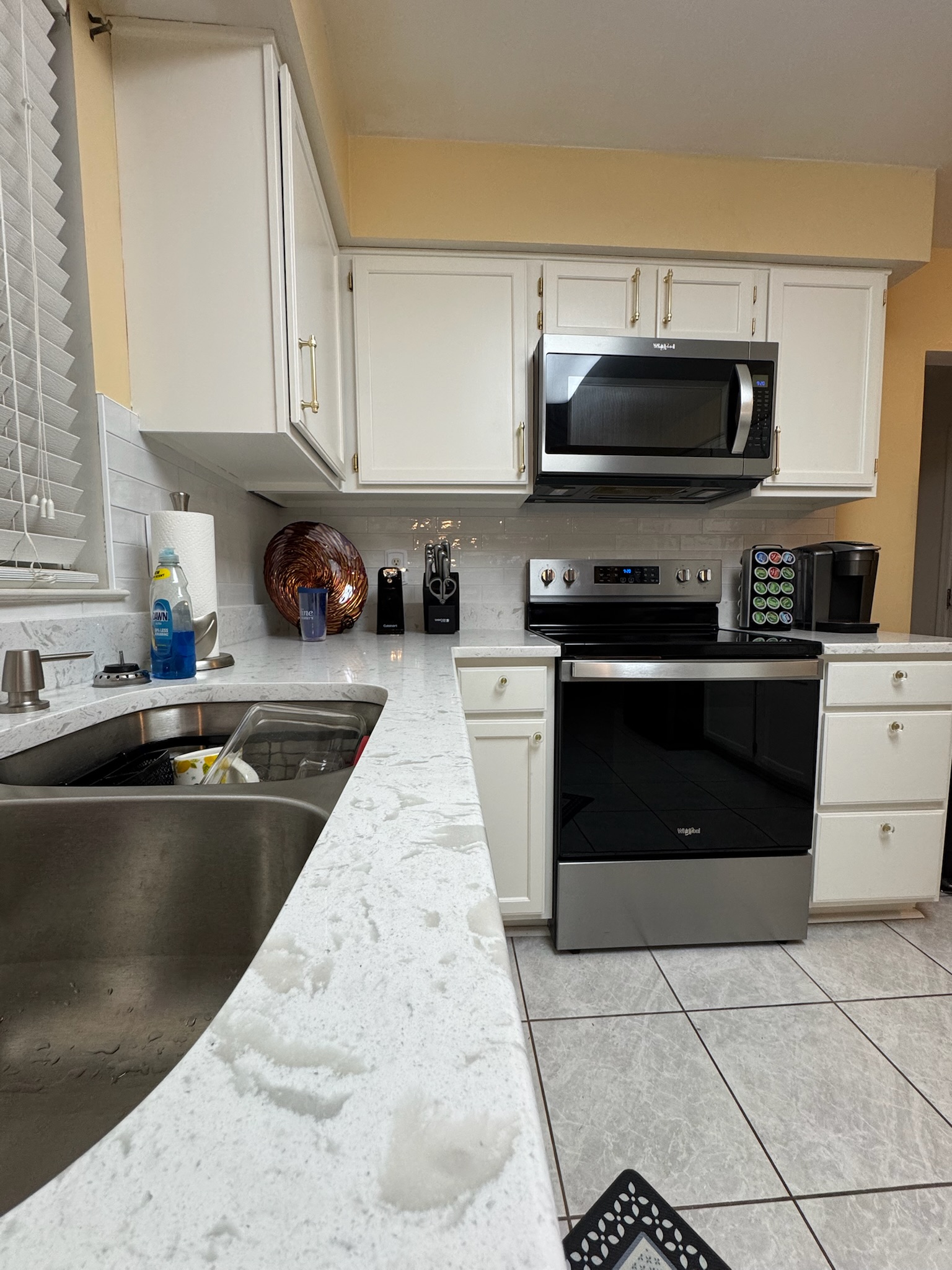 Cabinet refinishing project 24