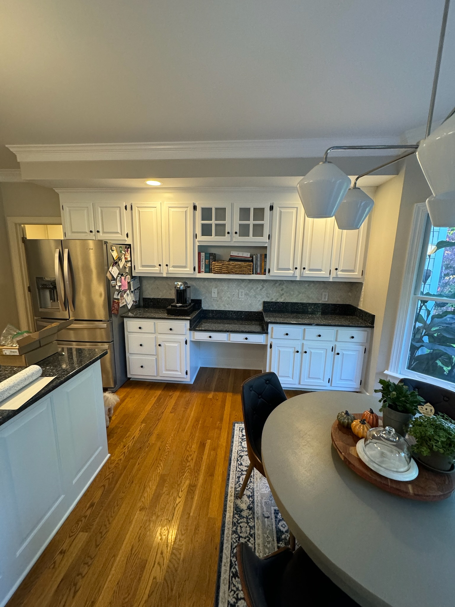 Cabinet refinishing project 25