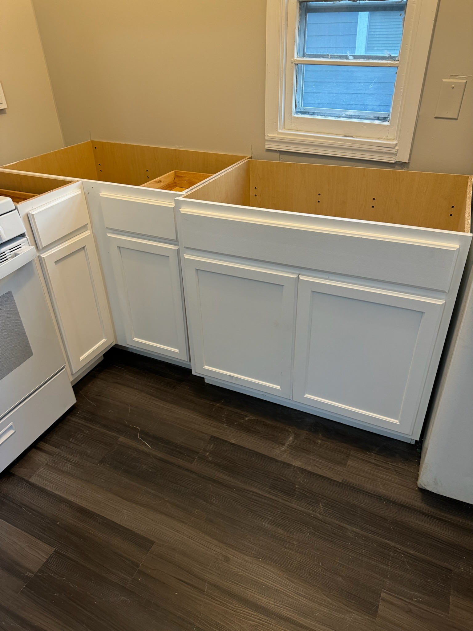 Cabinet refinishing project 26