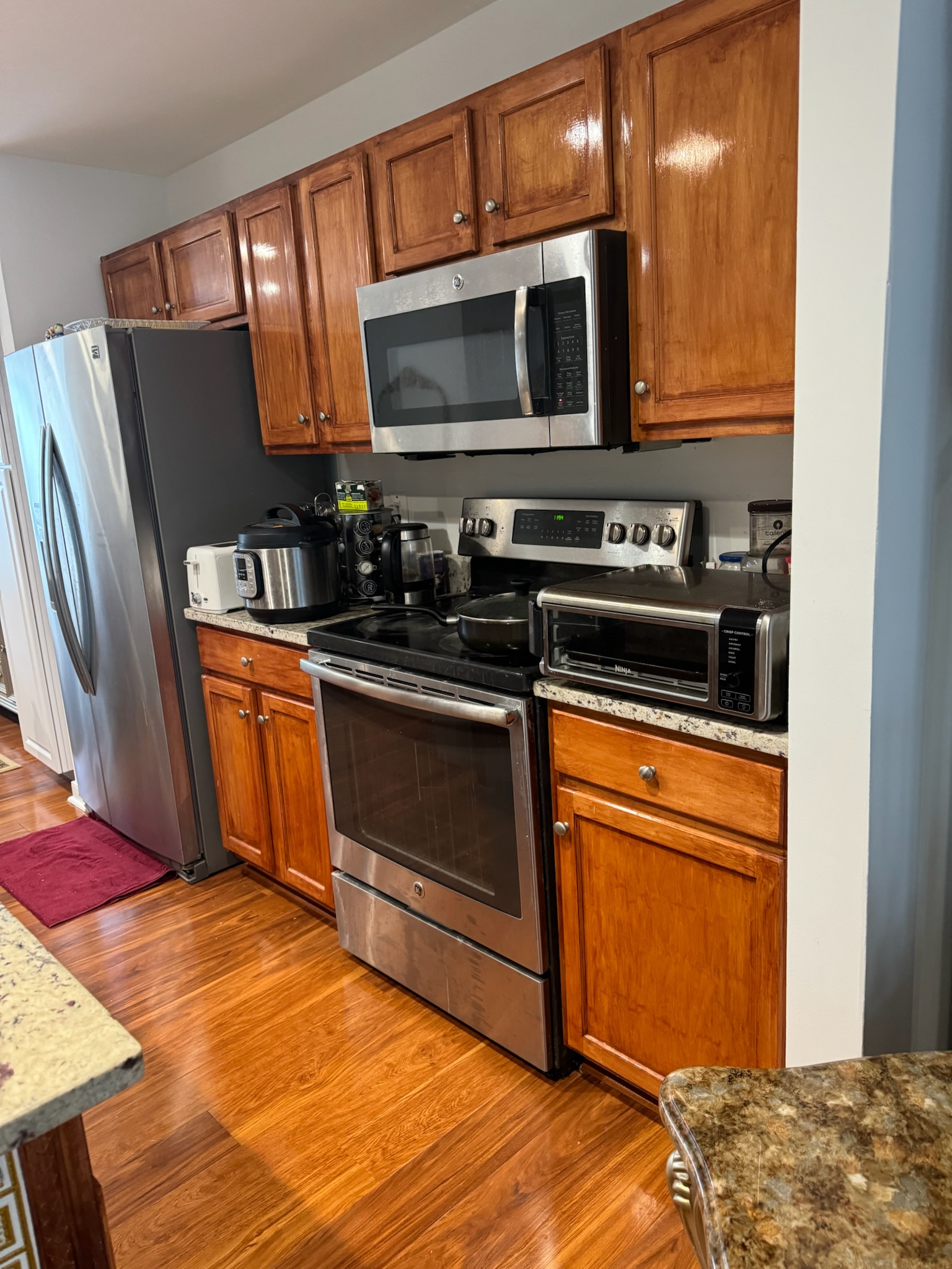 Cabinet refinishing project 29