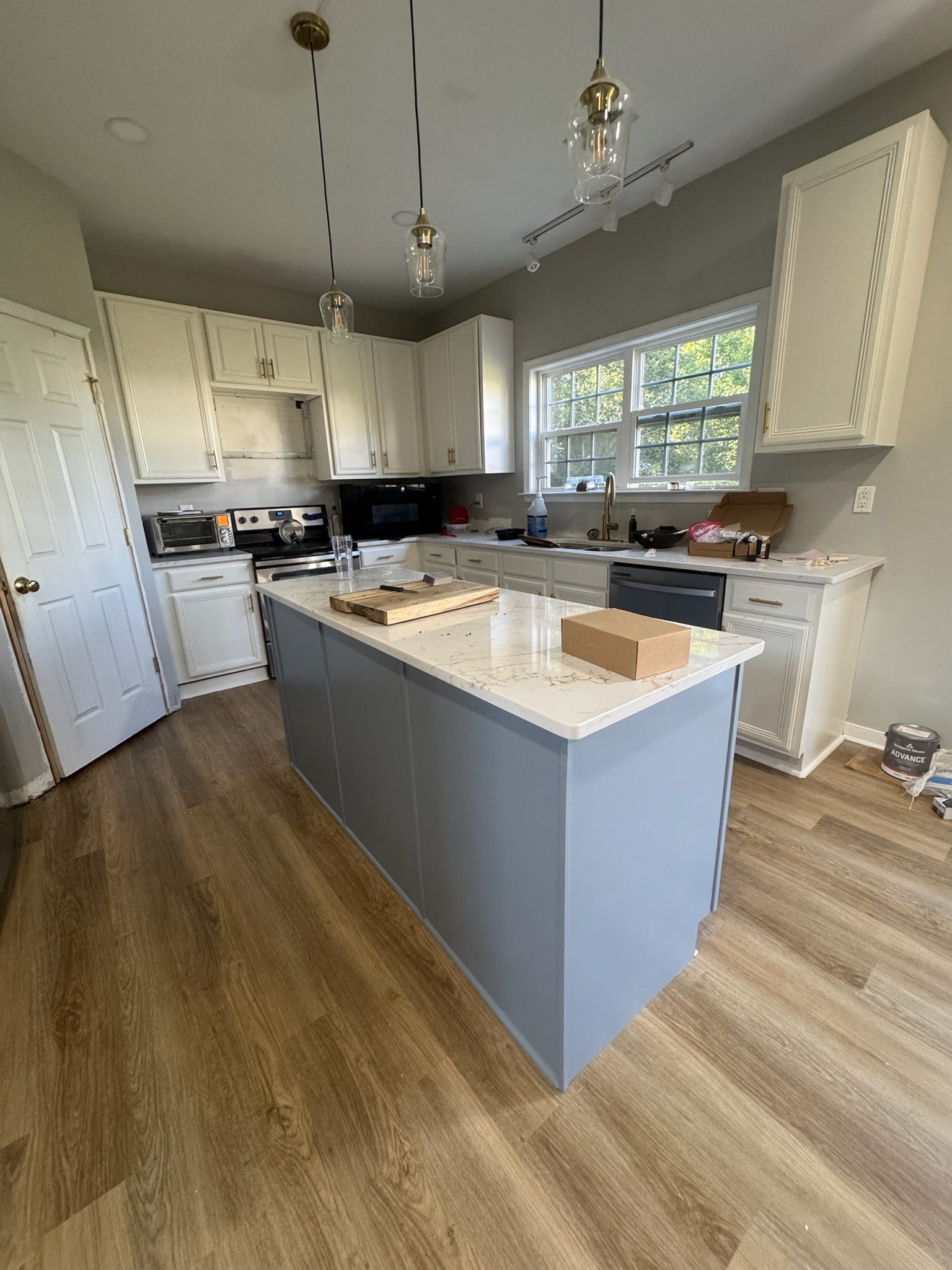 Cabinet refinishing project 30