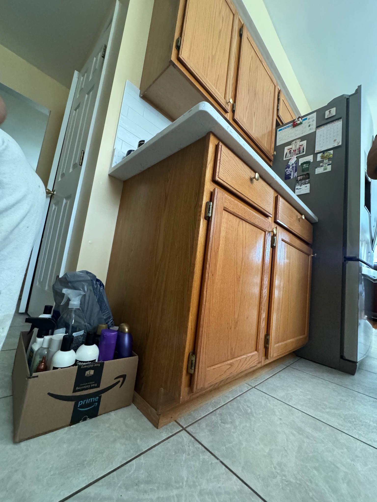 Cabinet Refinishing Project