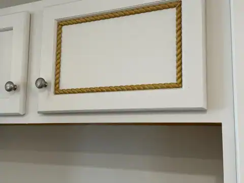 Cabinet refinishing project 11