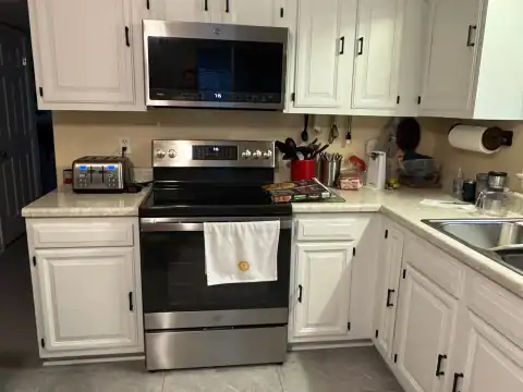 Cabinet refinishing project 15