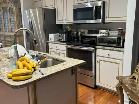 Cabinet refinishing project 16