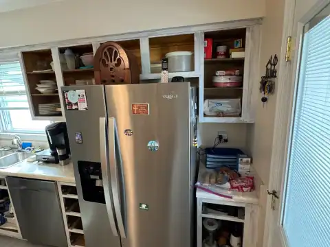 Cabinet refinishing project 24