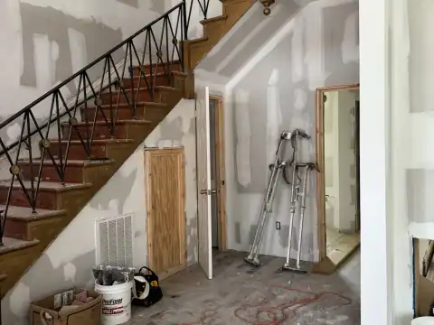 Drywall repair project 5
