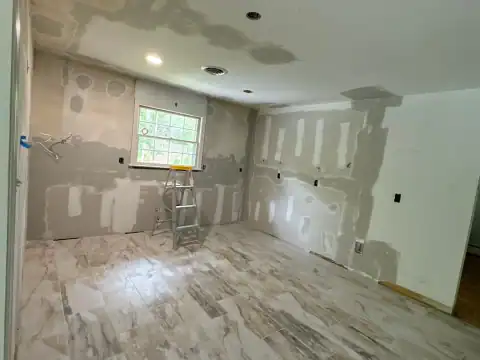 Drywall repair project 6