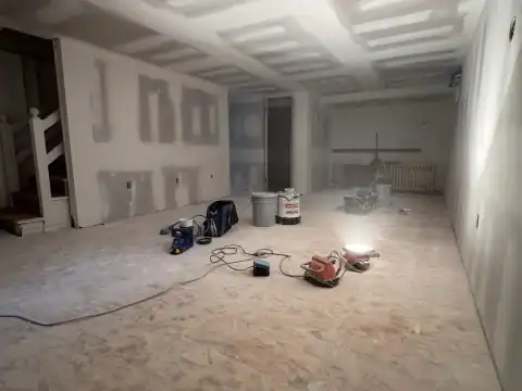 Drywall repair project 13