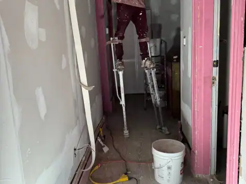Drywall repair project 14