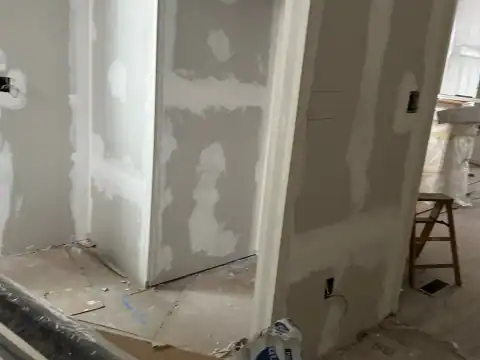 Drywall repair project 27