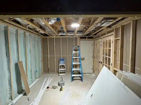 Drywall repair project 33