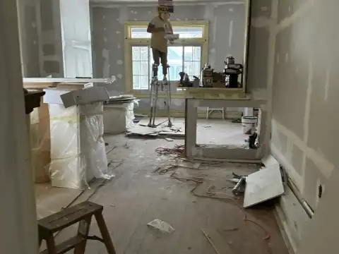 Drywall repair project 34