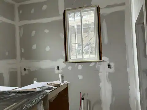 Drywall repair project 52