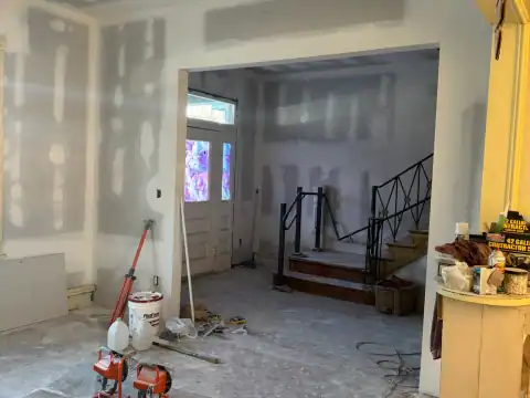 Drywall repair project 86
