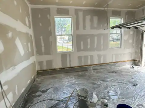 Drywall repair project 89