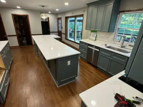 Interior Staining project 12