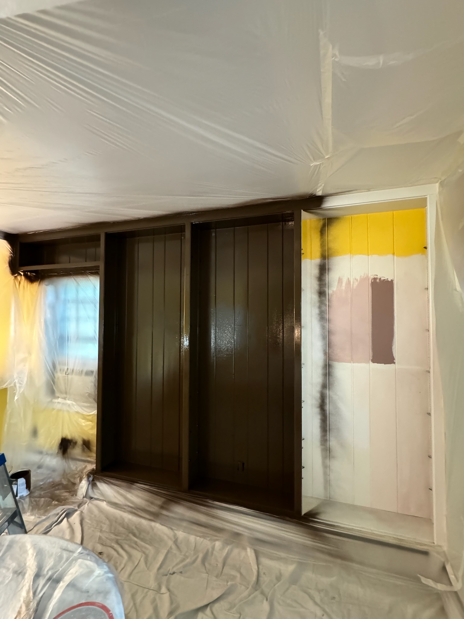 Interior staining project 4