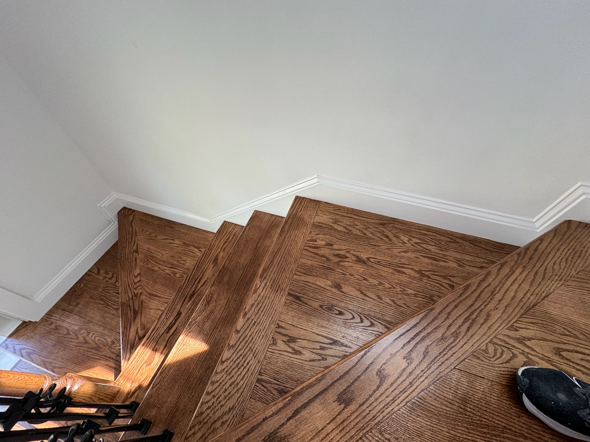 Interior staining project 9