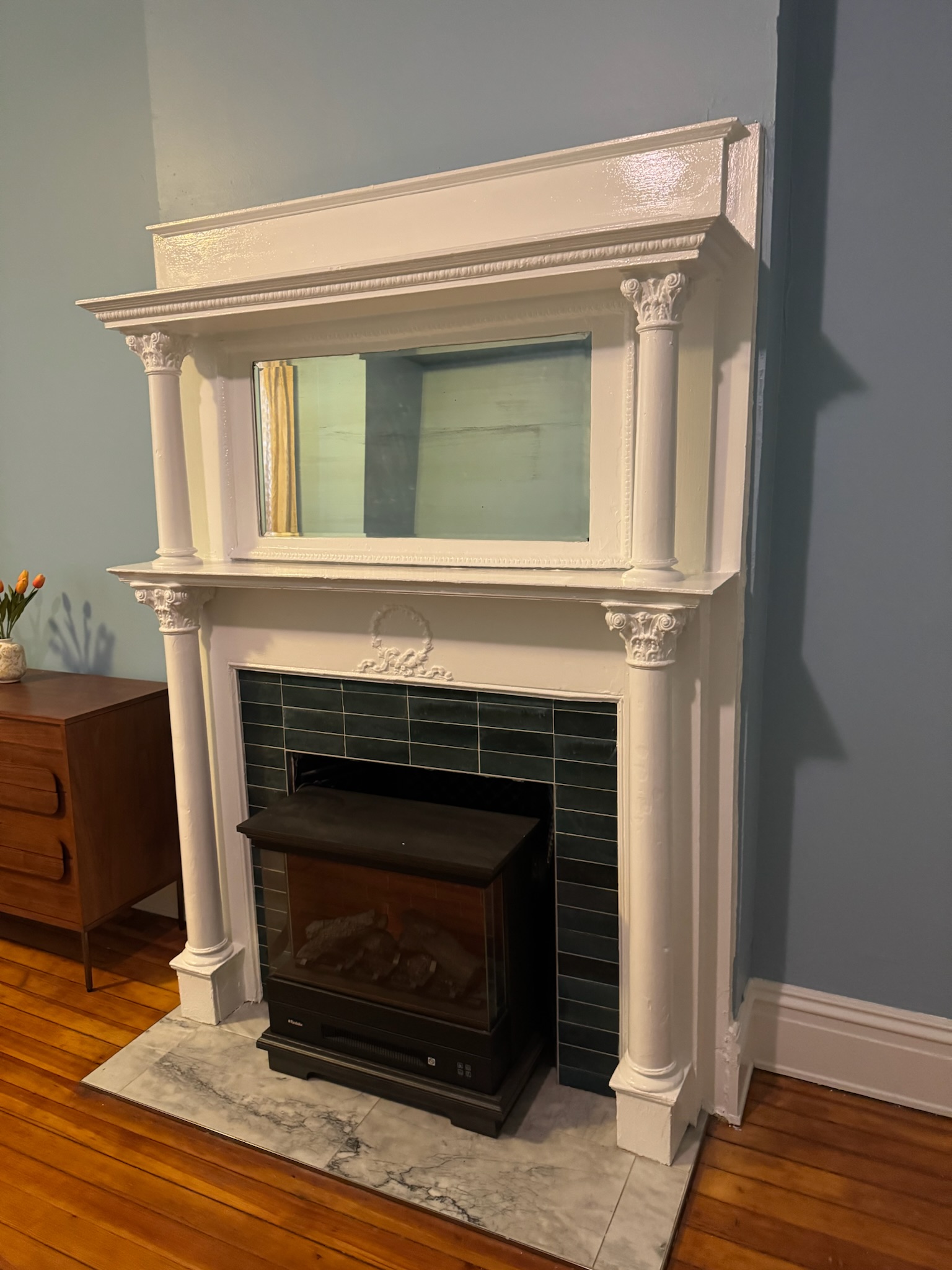 Interior staining project 10