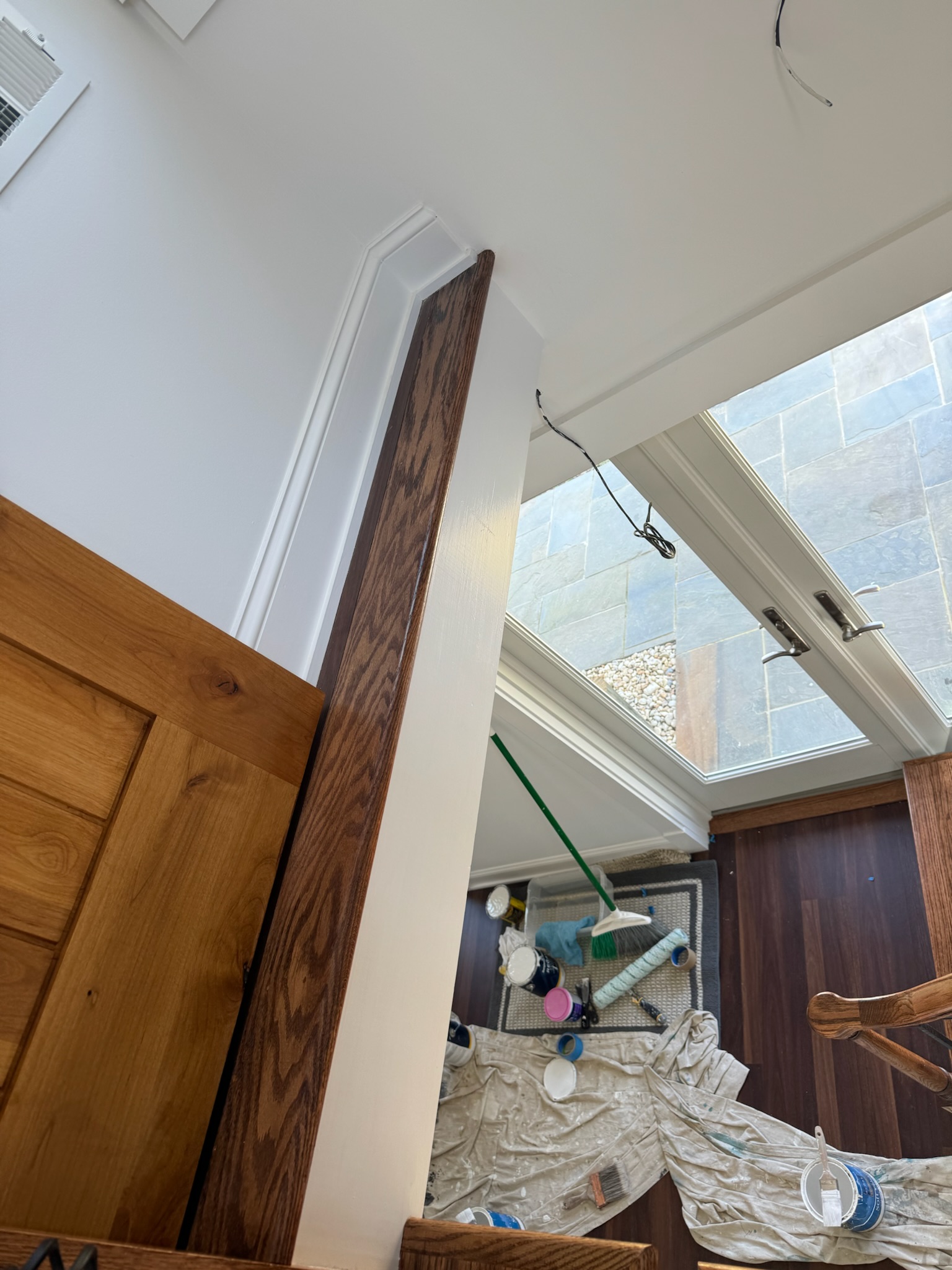 Interior staining project 13