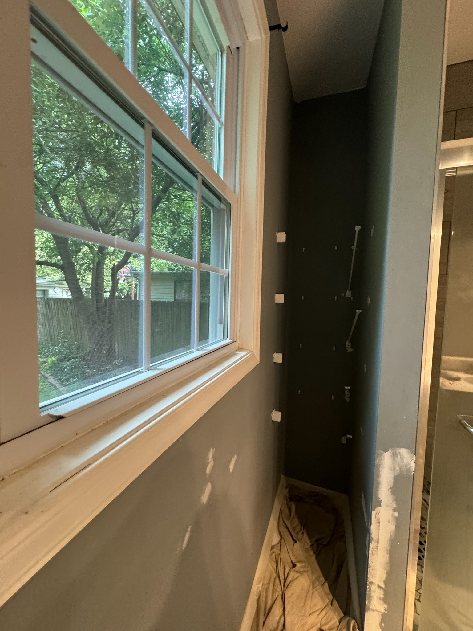 Interior staining project 16