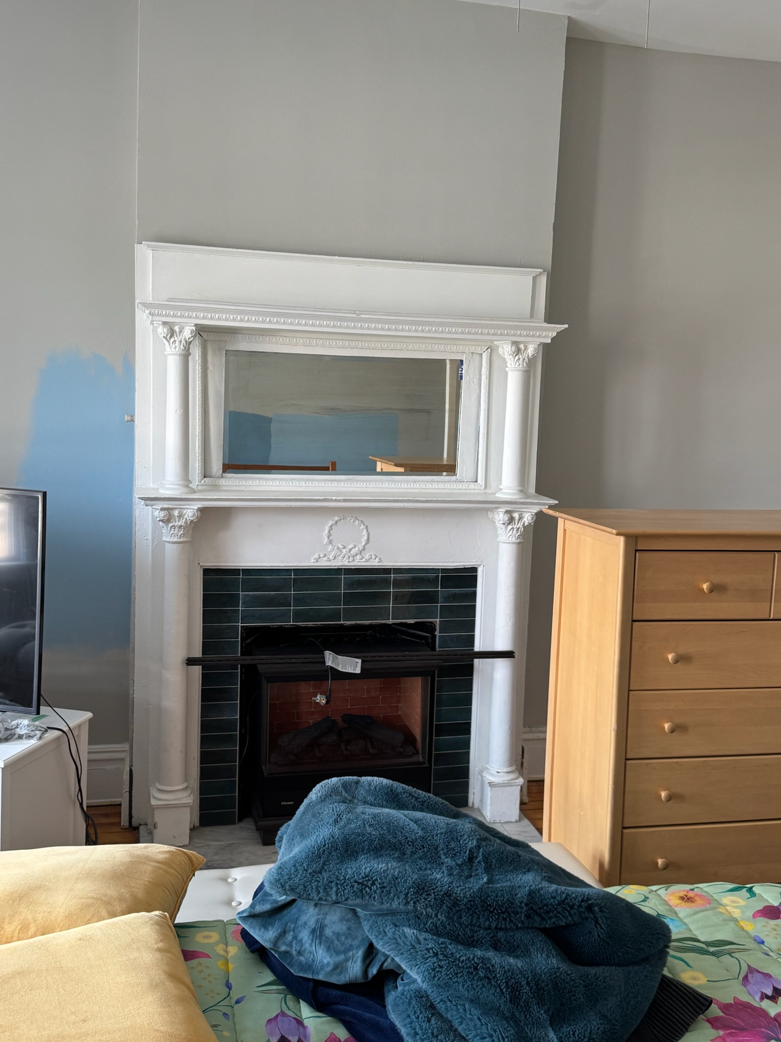 Interior staining project 17