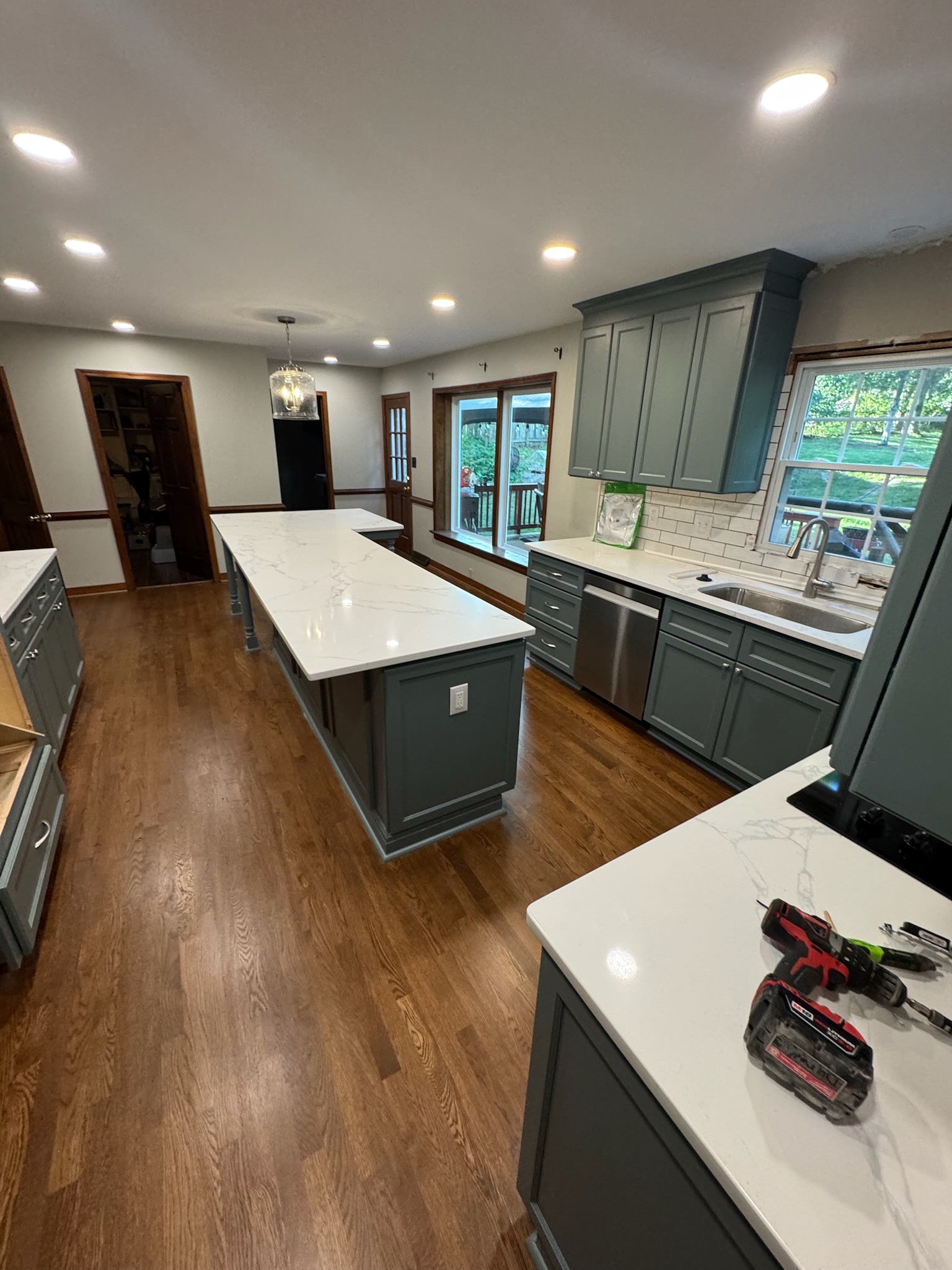 Interior staining project 19